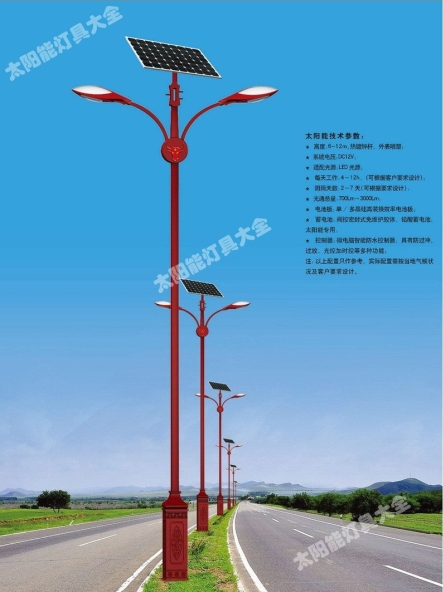 崇左市8 米太阳能路灯中国结太阳能路灯 - 推荐